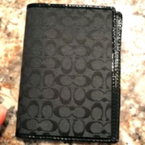 Coach Passport Holder